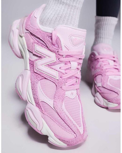New Balance Pink 9060 Overdye Trainers