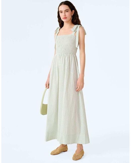 OMNES White Dixie Dress