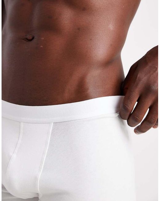 ASOS Brown 2 Pack Trunks for men