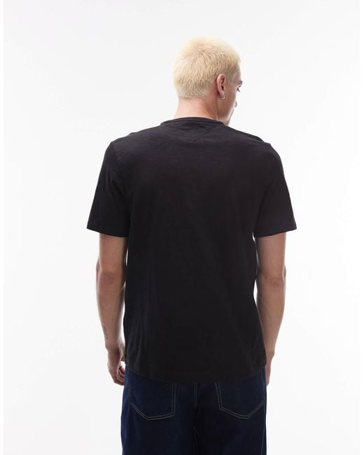 Tommy Hilfiger Black Palm Tree T-Shirt for men