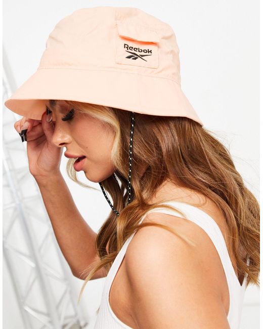 Reebok Orange Summer Retreat Bucket Hat