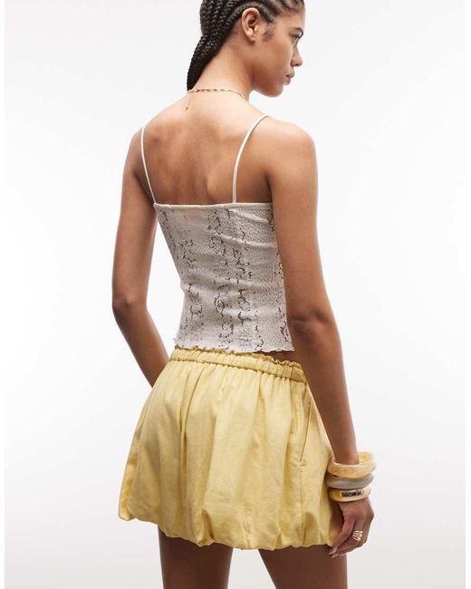 ASOS Metallic Pull On Bloomer Shorts