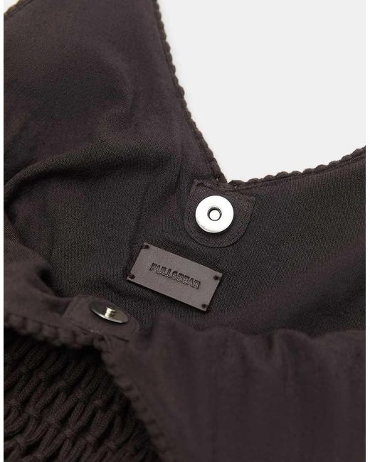 Maxi Borsa di Pull&Bear in Black