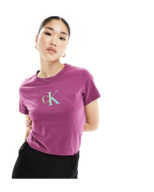 Calvin Klein Purple – t-shirt