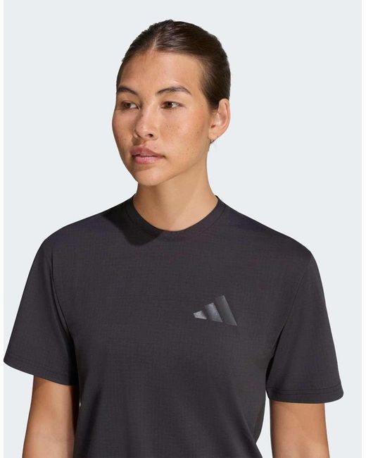 Adidas Originals Black Terrex Multi Climacool Logo Tech T-shirt