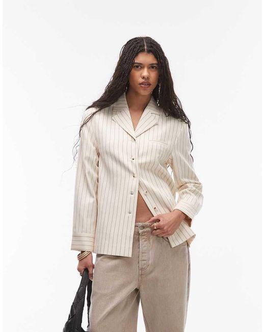 TOPSHOP White Blazer