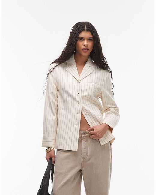 TOPSHOP White Blazer