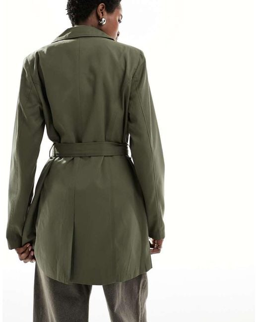 Gabardina Caqui De -Verde ONLY de color Green
