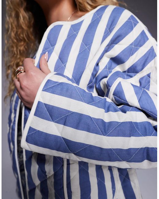River Island Blue – wendbarer hausmantel