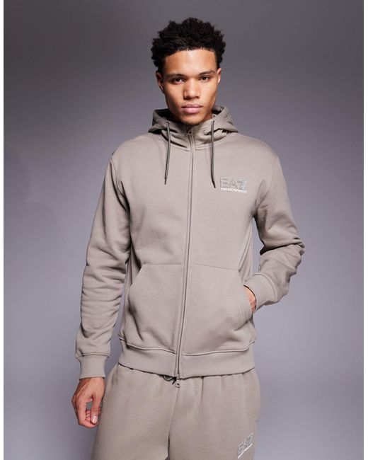 Armani - - survêtement haute visibilité - beige EA7 pour homme en coloris Natural