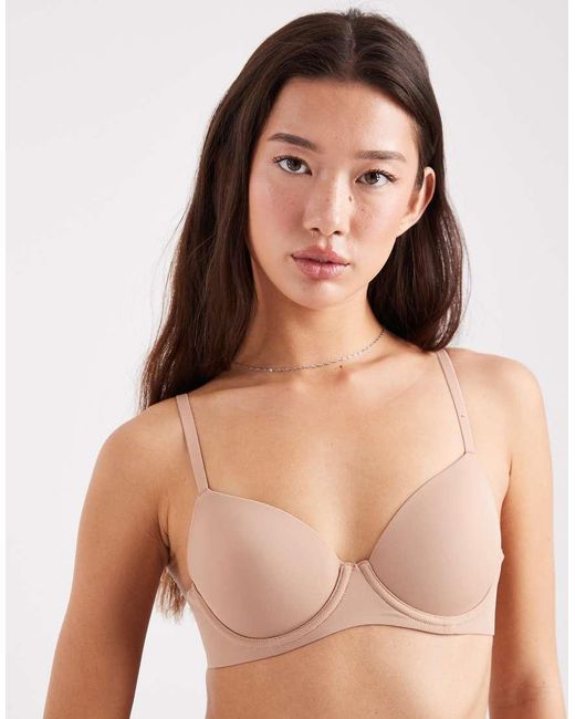 Sujetador Beis Invisible Reforzado Ultimate Comfort De Cotton On Cotton On de color Natural