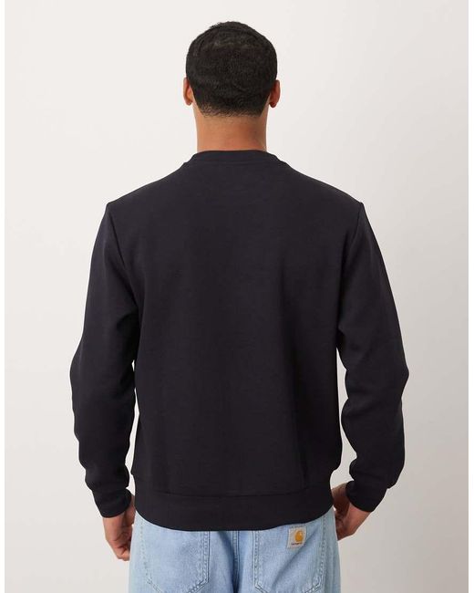 Mango Blue Oversized Sweatshirt for men