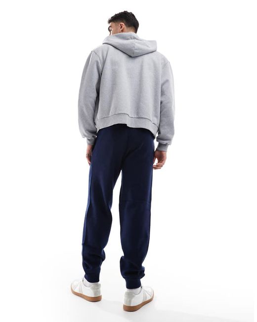 Jack & Jones Blue Premium Knit Lounge Sweatpants for men