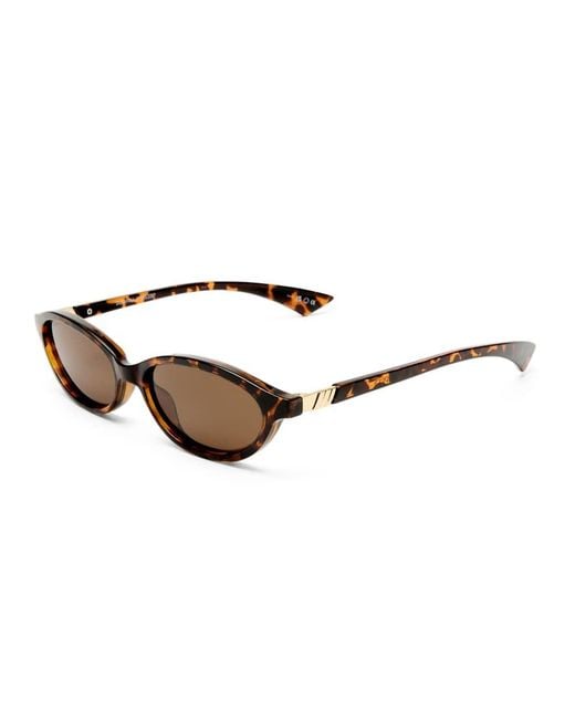 Le Specs Blue Duskfall Slim Sunglasses