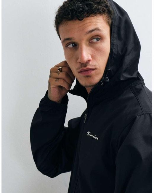 Champion Blue Outdoor Windbreaker for men