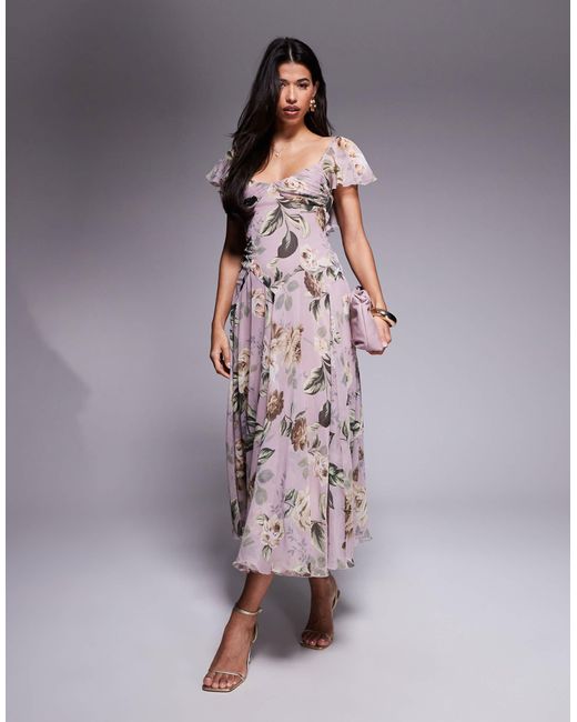ASOS Multicolor – midikleid