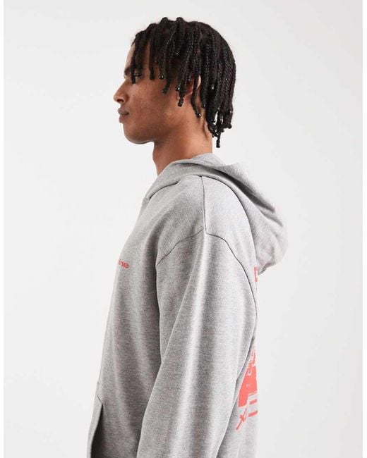 ASOS Hoodie With Red Car Print for men