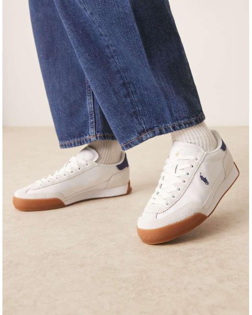 Polo Ralph Lauren Blue Hester Trainer