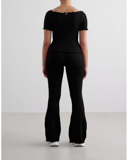 Aim'n Black Tulip Flare Tights