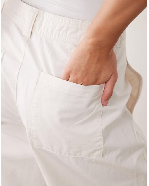 Jdy Blue High Waist Barrel Leg Trouser