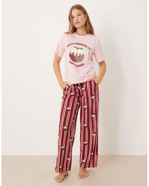 Ensemble Threadbare en coloris Red