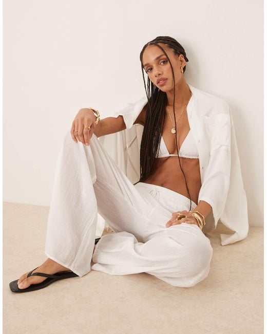 Pantalon Abercrombie & Fitch en coloris Natural