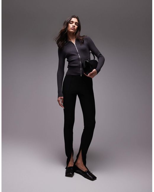 Mango Black – strickjacke