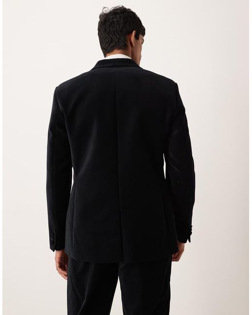 ASOS Black Regular Suit Tuxedo Jacket for men