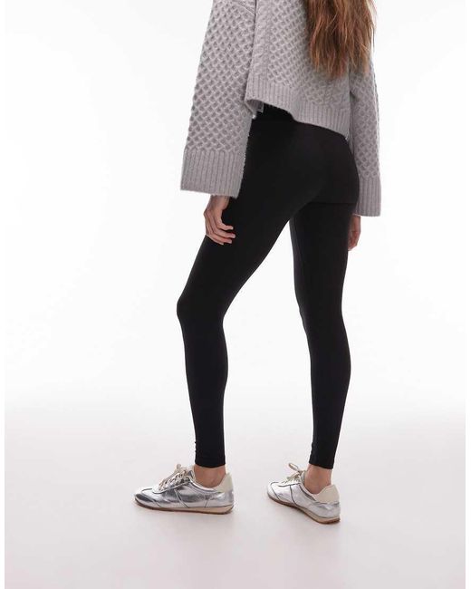 ARKET White Supersoft Stretch leggings With Deep Waistband