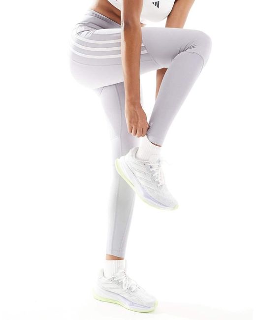 Adidas Originals White Adidas Running Supernova Comfortglide Trainers