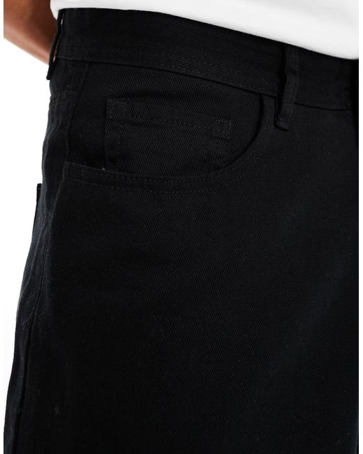 Jean baggy style charpentier - délavé ADPT pour homme en coloris Black