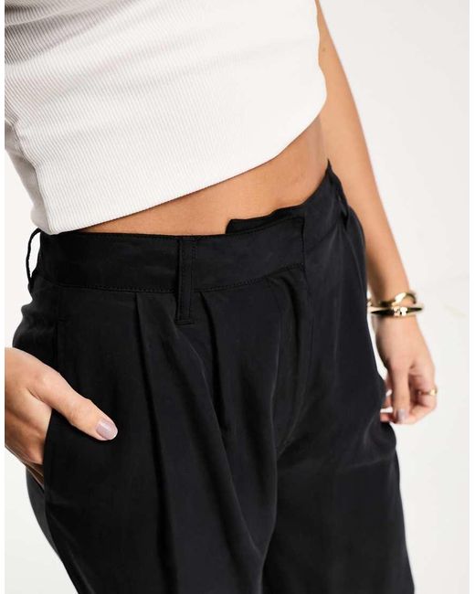 ASOS Blue Asos Design Tall Casual Wide Leg Trousers