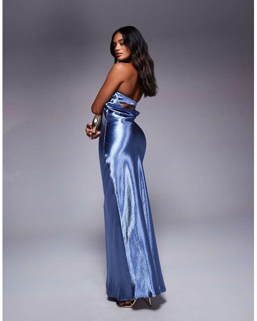 strapless open back dress BEEN FINE TUBE OPEN BACK MAXI DRESS – AKIRA main image 1
