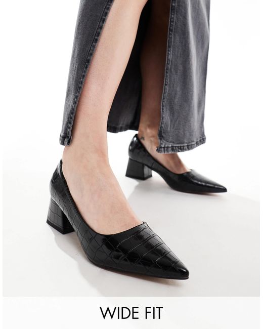 Asos Design Wide Fit Blue – saint – schuhe