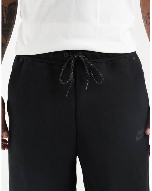 Nike White Tech Fleece Knit Short for men