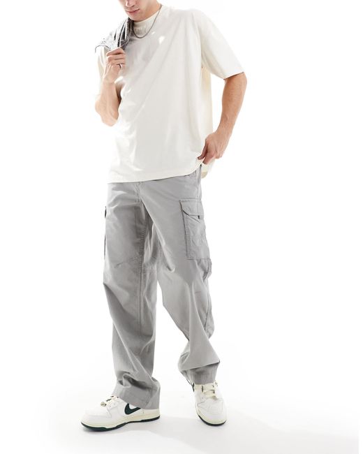 Pantalon cargo ample - clair ADPT pour homme en coloris Gray