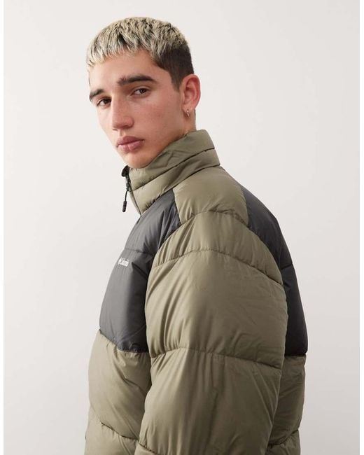Columbia Gray Pike Lake Ii Puffer Coat for men