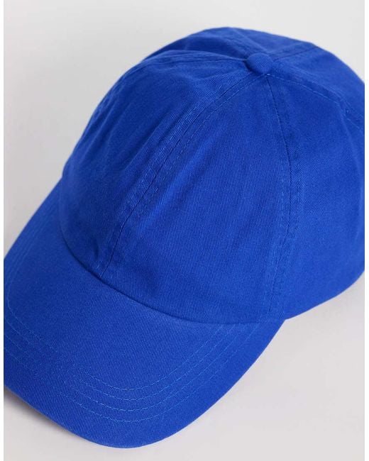 ASOS Blue Baseball Cap for men