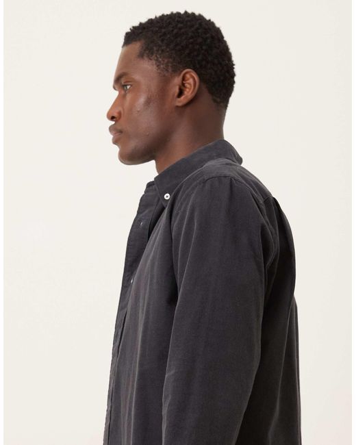 Mango – cord-hemdjacke in Blue für Herren