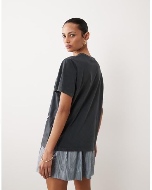 ASOS Gray Short Sleeve T-shirt With Arizona Graphic