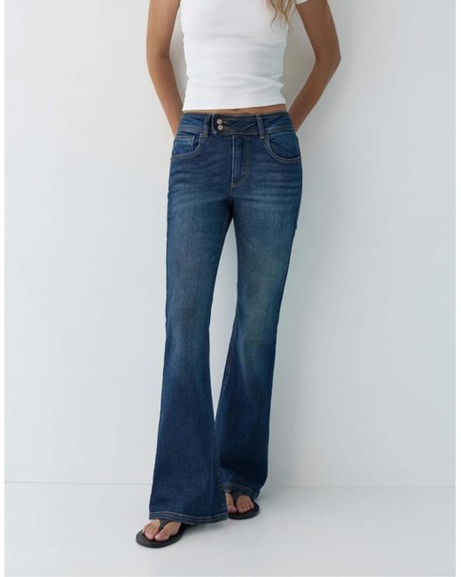 Pull&Bear Blue – bootcut-jeans