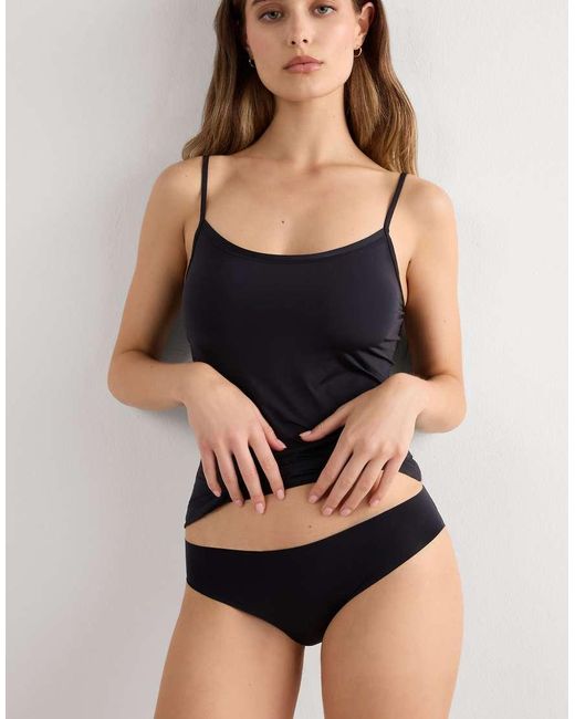 Intimissimi Blue Ultralight Microfibre Top