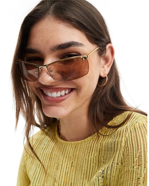 Vega - lunettes Aire en coloris Brown