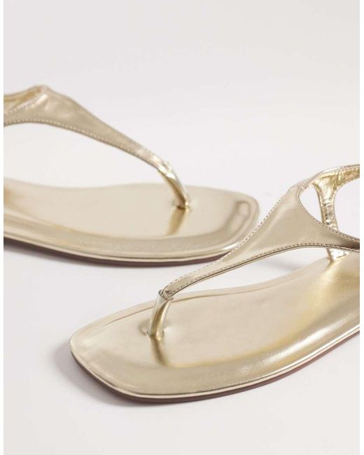 SIMMI White Simmi London Perry Thong Sandals