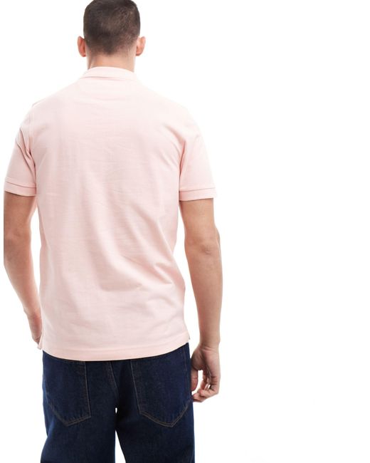 Farah Pink Short Sleeve Polo Shirt for men