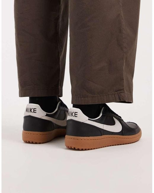 Nike Black Field General Trainers for men