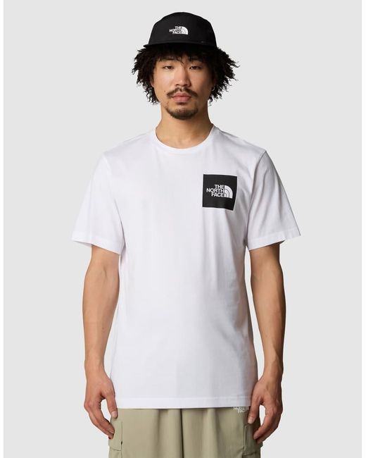 Camiseta Fine De The North Face de hombre de color White