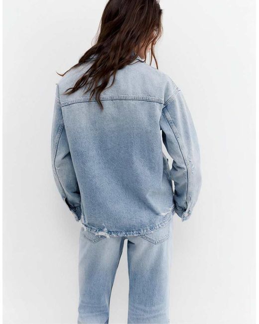 Worker di Pull&Bear in Blue