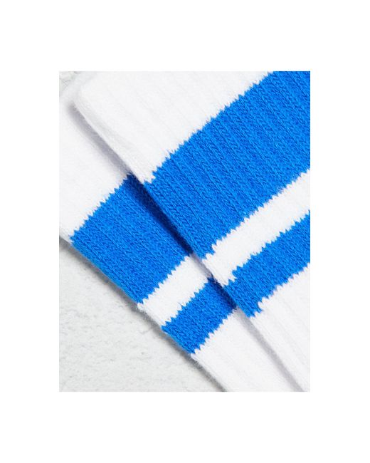 Confezione da 3 paia di calzini corti multicolore con logo lineare di New Balance in White