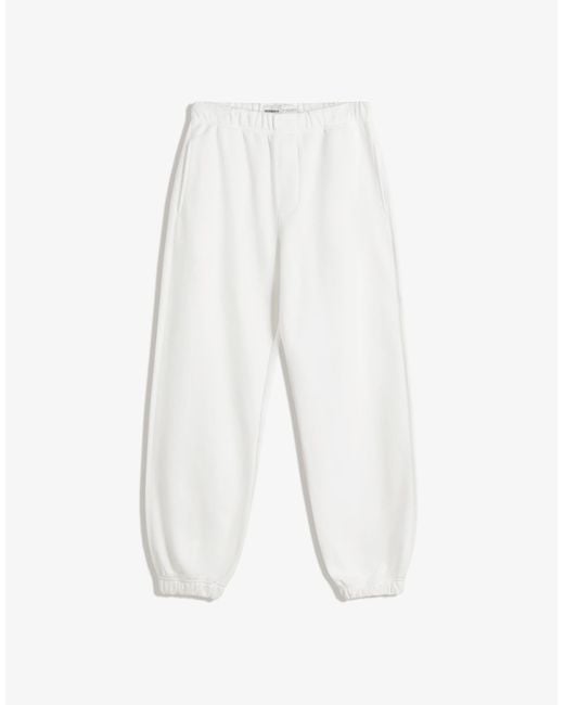 Bershka – plush – jogginghose in White für Herren